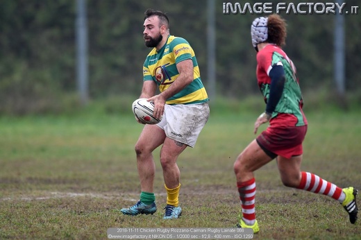 2018-11-11 Chicken Rugby Rozzano-Caimani Rugby Lainate 066